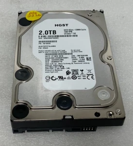 HUS722T2TALA604 HGST 2TB Ultrastar 6Gb/s 128MB 7.2K RPM 1W10025 SATA 3.5" HDD - Picture 1 of 2