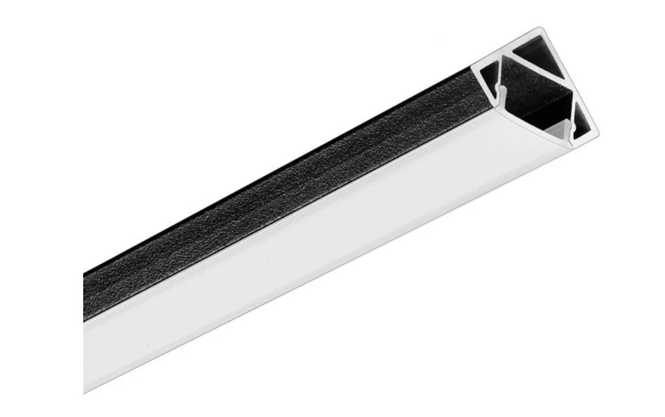 Aluminio no anodizado de 6,56 pies - Extrusión de canal de montaje en esquina Foto 1 de 1