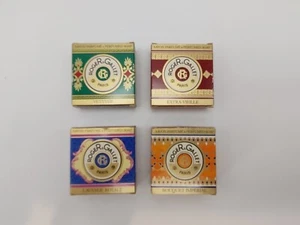 Vtg Roger & Gallet Soaps Set of 4 0.4 oz France Mini Travel Soaps - Picture 1 of 7