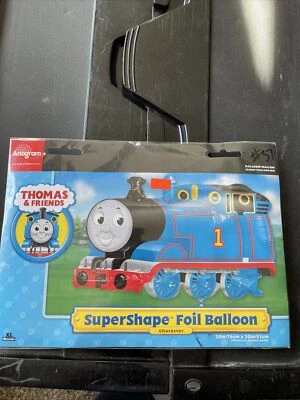 Anagram Supershape Foil Balloon Thomas & Friends 30in x 20in NOS XL Party Train - image 1 of 4