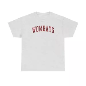 Maglietta Wombat Regali Tshirt Maglietta Girocollo Manica Corta - Foto 1 di 3