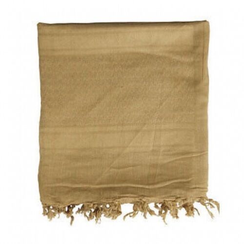 NEW - British Army / Military Desert Sand Shemagh Head Scarf  ( Coyote Tan