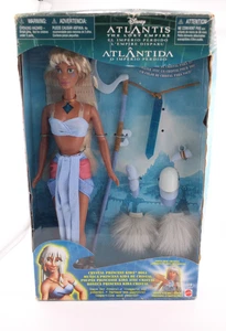 Vintage Mattel Disney Kristall Prinzessin Kida Puppe Atlantis: Das verlorene Imperium + Box - Bild 1 von 12