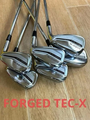 Cobra KING FORGED TEC X Irons #5-9,Pw(6Clubs)/NSPRO 950GH neo steel/Flex:Stiff - Image 1 of 4