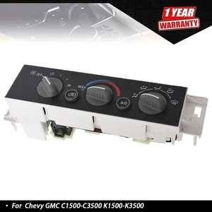 A/C Heater Climate Control Switch For Chevy GMC C1500-C3500 K1500-K3500 Truck - Picture 1 of 13