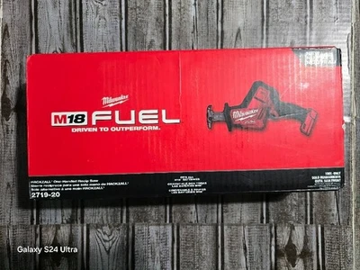 Milwaukee 2719-20 Fuel M18 Hackzall Reciprocating Saw New in Box - Image 1 of 2