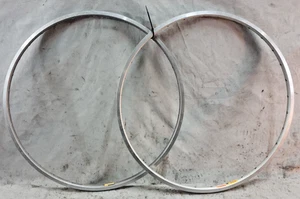 Trek Matrix Swami 26" MTB Bike Rim Set 32S Doublewalled 559ISO USA Made Silver ~ - Picture 1 of 14