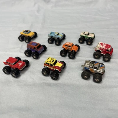 Micro Machines 1987 Super 4x4 Lot Of 9 Van Corvette Beetle Ranchero Datsun More - Image 1 of 4