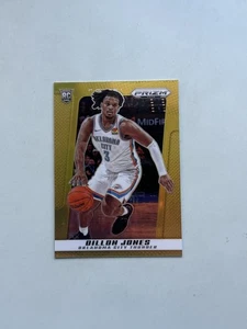 2024 Panini Prizm Deca Gold Dillon Jones /10 Rookie RC OKC Thunder - Bild 1 von 10