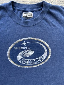 New Era CFL Winnipeg Blue Bombers T-Shirt - Blue - Large - Picture 1 of 7