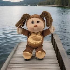 Cabbage Patch Kids CPK Small Plush Dog Puppy Brown 2015 - Picture 1 of 4