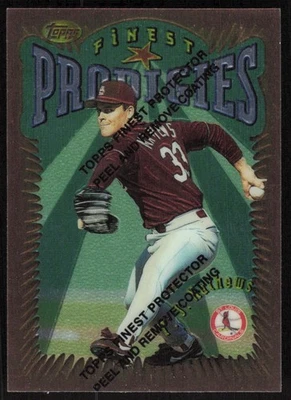 1996 Finest #297 T.J. Mathews   - FREE SHIPPING - Image 1 of 2