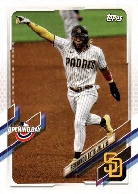 2021 Topps Opening Day #1 Fernando Tatis Jr. San Diego Padres - Image 1 of 2