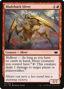 Bladeback Sliver - Modern Horizons - Mtg - Magic The Gathering Cards - Picture 1 of 1