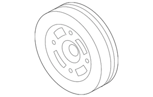 Genuine Subaru Pulley 12305AA390 - Picture 1 of 2