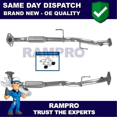 Rampro Front Pipe + Fitting Kit Fits Mitsubishi Space Star 1.3 1.6 MR552091 - Изображение 1 из 4