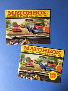 Matchbox Collector's Catalogs 1969 and 1969 Second Edition  V/G + Condition - Picture 1 of 2