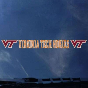 Virginia Tech Hokies Auto Transfer Aufkleber Streifen - Bild 1 von 1