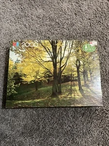 Woodland Park Seattle Vintage 1985 MB 2000 Pieces Super Big Ben Jigsaw Puzzle - Picture 1 of 9