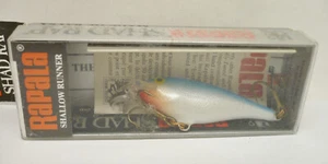 Señuelo de Pesca Nuevo en Caja Rapala Shad Rap Corredor Poco Profundo SSR-5 B Azul Irlanda - Imagen 1 de 6