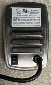Universal Grill Drehspieß Antriebsmotor 120V/9W - Bild 1 von 3
