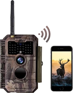 Wildkamera WLAN Fotofalle WiFi Beutekamera Wildtier Jagdkamera Überwachungskamer - Photo 1/8