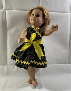 2013 Cititoy Brown Hair  Green Eyes # "GS126 GM15" 18”Doll - Bild 1 von 6