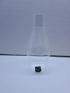 2 1/2" X 7 1/2" CLEAR GLASS HURRICANE OIL LAMP CHIMNEY SHADE NEW 57920JB - Picture 1 of 1