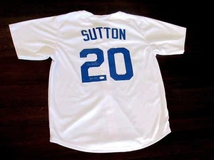 DON SUTTON 300 WIN CLUB HOF LOS ANGELES DODGERS SIGNED AUTO JERSEY JSA BEAUTY - Picture 1 of 4