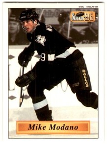 1995-96 Bashan Imperial Super Stickers Mike Modano #33 Dallas Stars