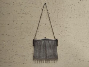 ANTICA BORSA BORSETTA DA SERA IN ARGENTO TITOLO 800 Larghezza cm20 Altezza cm18 - Imagen 1 de 14