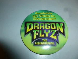 Dragon Flyz Pin Back Promotional Movie Video Store Button Legend Begins Promo - Bild 1 von 3