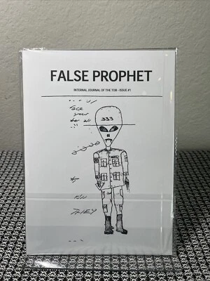 False Prophet: Restricted Internal Issue of ToB - Vol #1, Iss #1, New Reprint