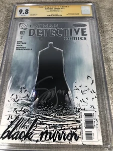 Batman Detective Comics 871 CGC SS 9.8 Scott Snyder 1st Black Mirror 1/11 - Picture 1 of 5