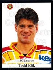 1999-00 Swiss Panini Stickers #142 Todd Elik