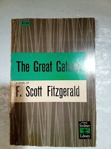 The Great Gatsby A Novel Paperback Book 1953 By F. Scott Fitzgerald... Used