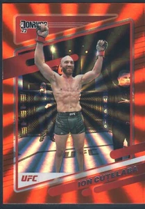 Ion Cutelaba 2022 Donruss UFC Holo Orange Laser #195 & Free Cards - Bild 1 von 2