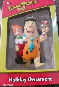 Fred Flinestone & BamBam Hanna Barbera Presents Kurt Adler adorno de Navidad - Imagen 1 de 5