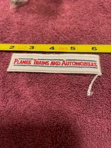 John Hughes Planes Trains and Automobiles Embroidered Set Patch-unused - Picture 1 of 1