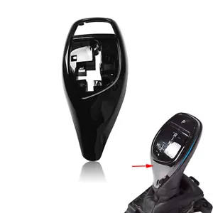 Black Gear Shift Knob Lever Cover For BMW F20 F21 2012-2019 F22 F23 2014-2019 - Foto 1 di 7