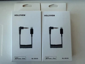 2x Hollyland Lightning to 3.5mm Adapter, MFi Certified, for Hollyland Lark M1/1 - Zdjęcie 1 z 5
