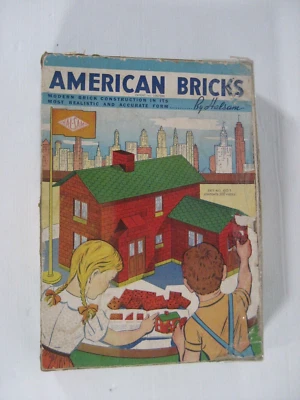 LADRILLOS AMERICANOS HALSAM VINTAGE Nº 60/1 CON CAJA Y PAPELES "MIRA" Foto 1 de 4