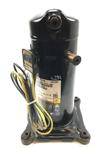 Copeland Emerson Scroll Compressor ZP20K7E-PFV-830 1PH 230V R410A New #C291 - Picture 1 of 3