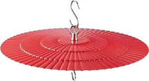 11.2" Metal Bird Feeder Rain Guard, Red Dome Cover Umbrella Shade for Hummingbir - Picture 1 of 6