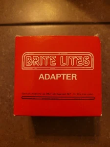 Department 56 Brite Lites Adapter 56.52256 2 Prong White - New In Box - Picture 1 of 3