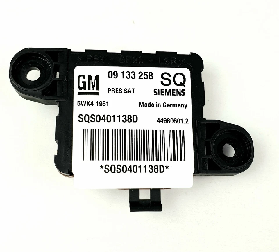 Sensore Airbag Laterale Originale Opel Lato Guida "SQ" Astra G 3 Porte - 9133258 - Immagine 1 di 2