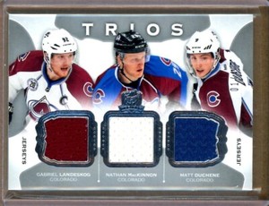 2015-16 The Cup Trios Jerseys #C3COL Landeskog / MacKinnon / Duchene 01/40