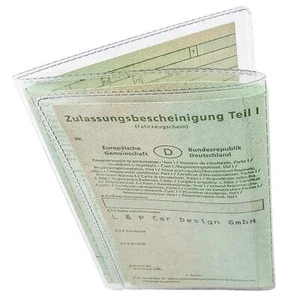 Funda protectora para billete de coche 3 piezas transparente - Imagen 1 de 26