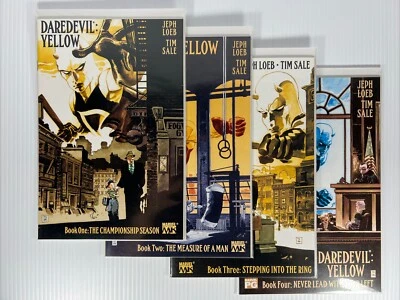 Daredevil: Yellow #1-4 (Missing #5-6) Loeb Sale Marvel Comics 2001 NM - Image 1 of 4