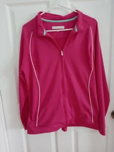 Pebble Beach Performance Damen Jacke Größe XL durchgehender Reißverschluss Taschen - Bild 1 von 9